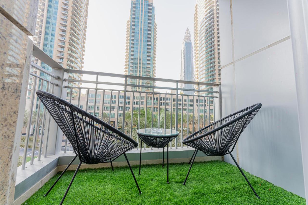 Ferienwohnung First Class Studio With Dubai Downtown Boulevard View Exterior foto