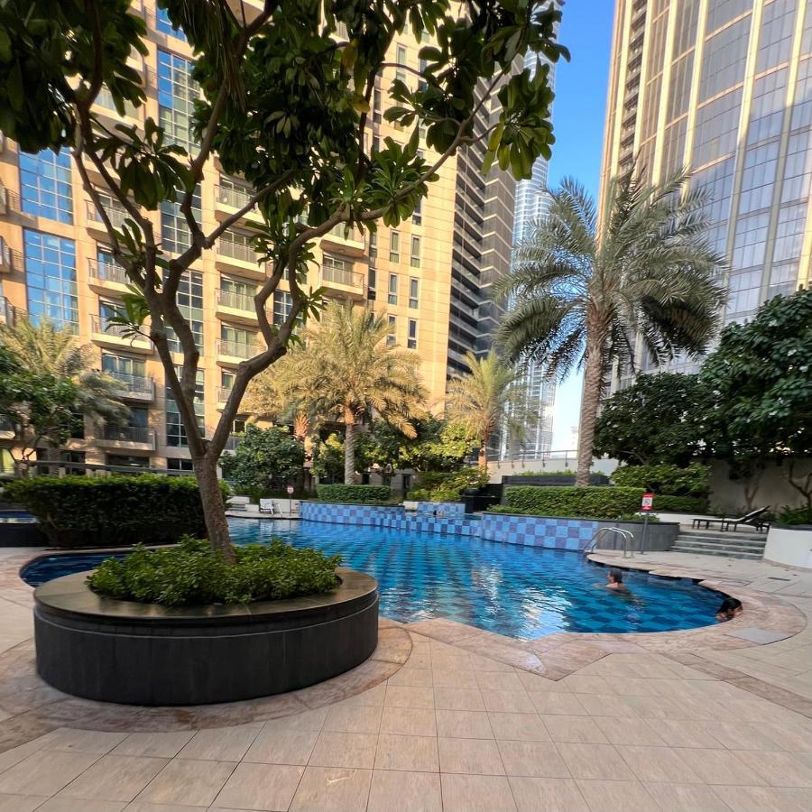 Ferienwohnung First Class Studio With Dubai Downtown Boulevard View Exterior foto